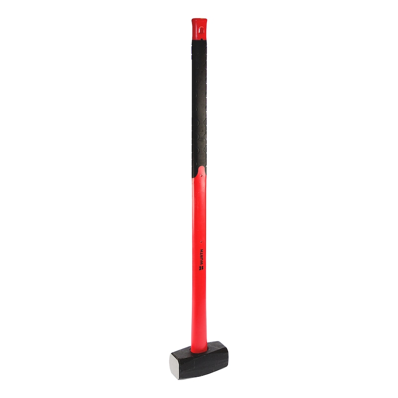 Geschmiedeter Vorschlaghammer Mit Einem Gewicht Von 4 Kg Und Einem 90 Cm Langen Griff Aus Drei Materialien Wilmart 70998840