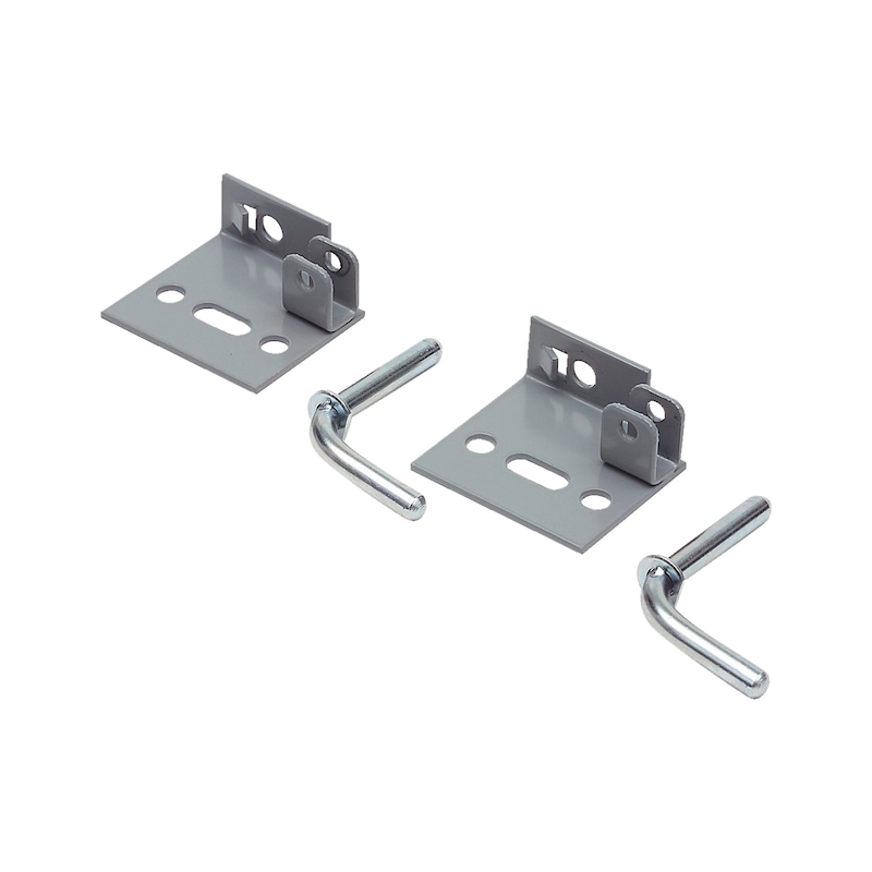 Staffa A Pavimento Per Tom Tom In Ottone Con Guarnizione - L 9,5~12,5 Mm