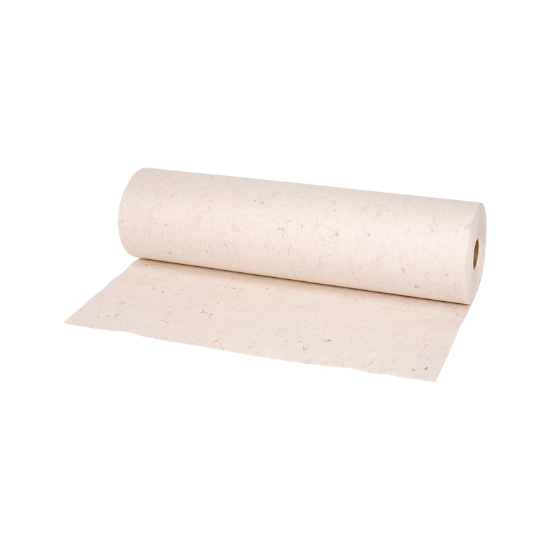 Bâche de protection molletonnée perméable pour chantier