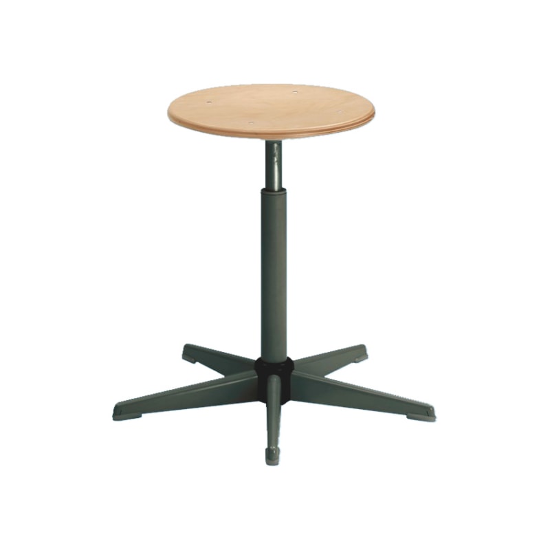 Tabouret à hauteur réglable et rotatif HA1