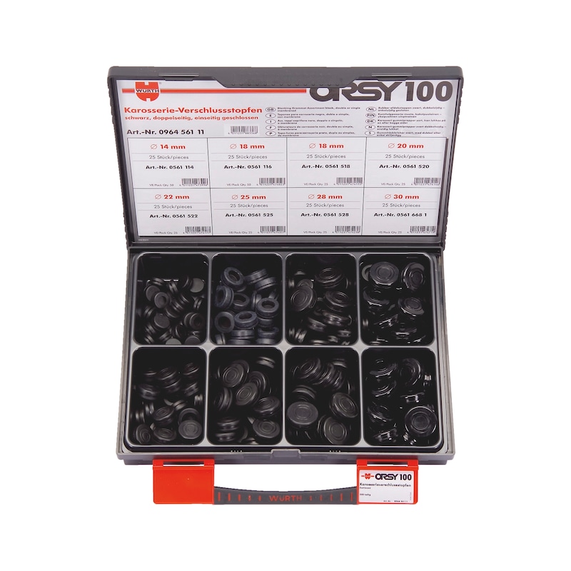 Buy Bodywork sealing plug assortment 200 pieces online