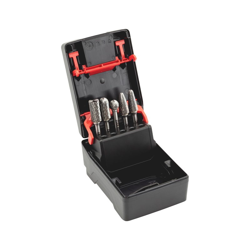 Coffret de fraises en carbure - dents 3R 5 pièces