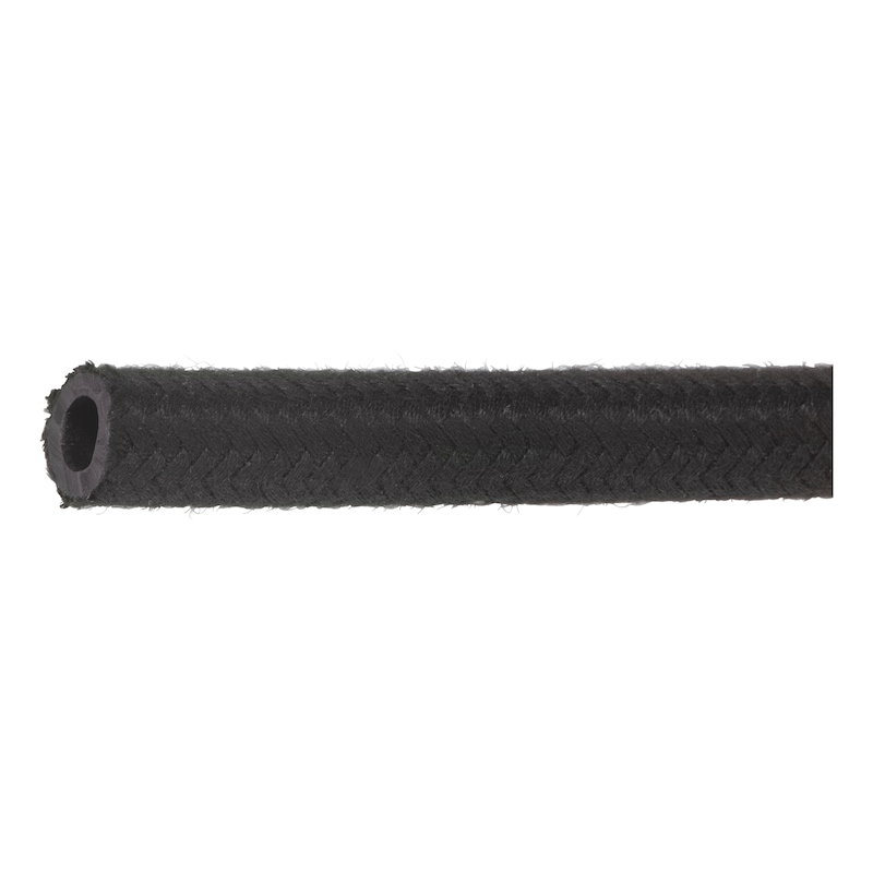 Repair hose line, NBR/textile for non-fuel-carrying applications - REPHOSELNE-TEXTILE-BLACK-15M-D7,0X12,0