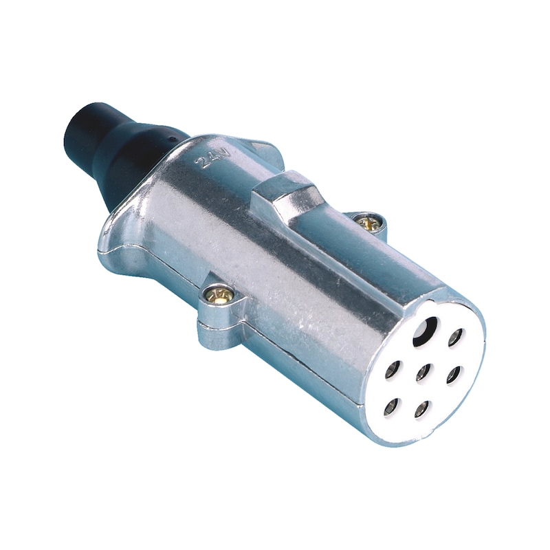 Buy 7-pin connector 24 V with additional strain relief (0555305588) | WÜRTH
