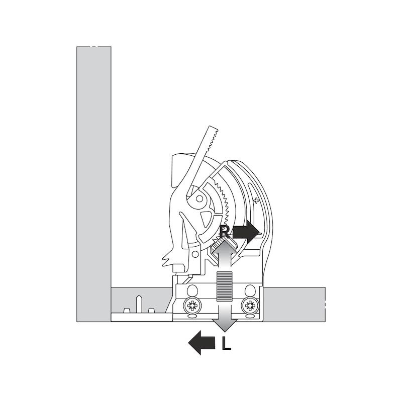 Buy 2D front locking device for Dynaneo online