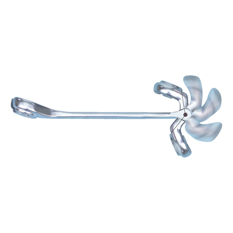 Metric double box-end wrench Hexagon with POWERDRIV<SUP>®</SUP> - DBENDFLARNUTWRNCH-OPN-METR-JOINT-11MM