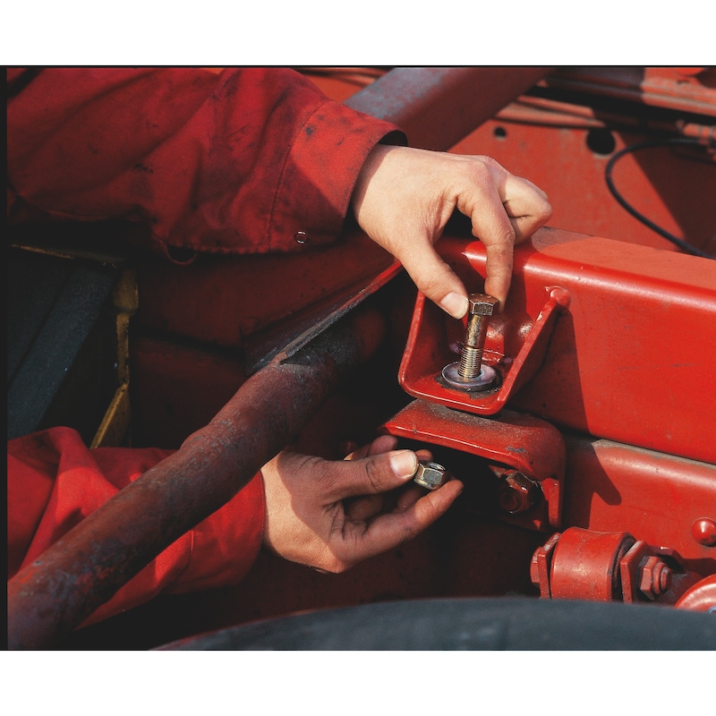 Sechskantschraube mit Gewinde bis Kopf und Feingewinde DIN 961, Stahl 10.9, blank - SHR-6KT-DIN961-10.9-SW27-M18X1,5X60