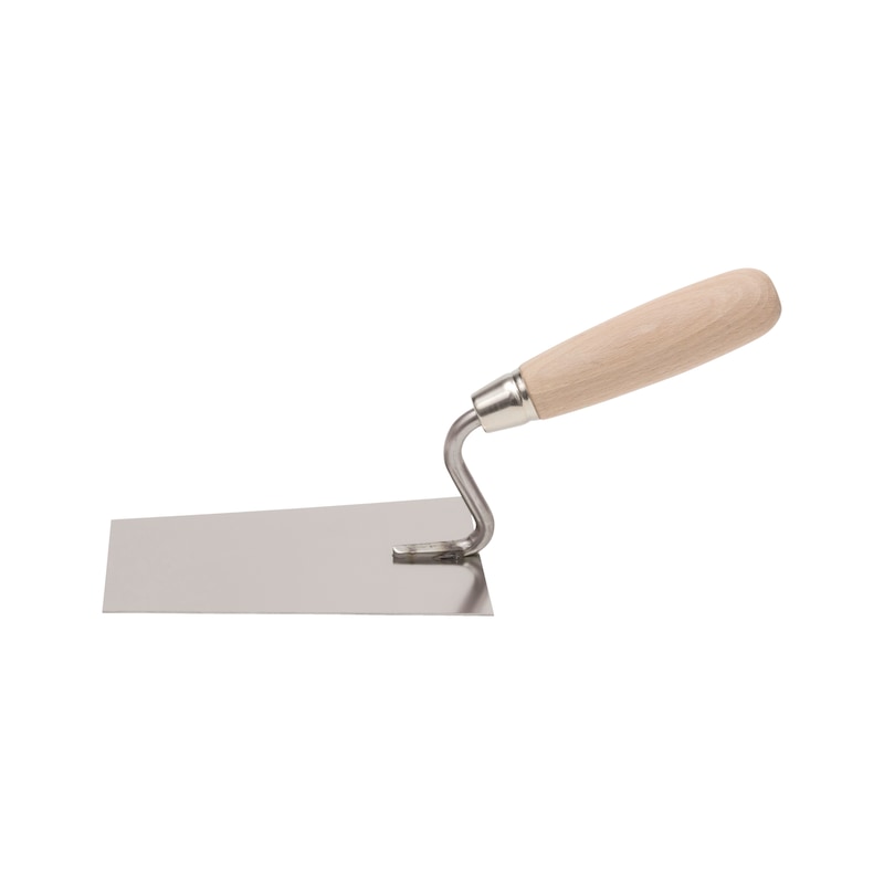 Truelle de maçon avec manche en bois