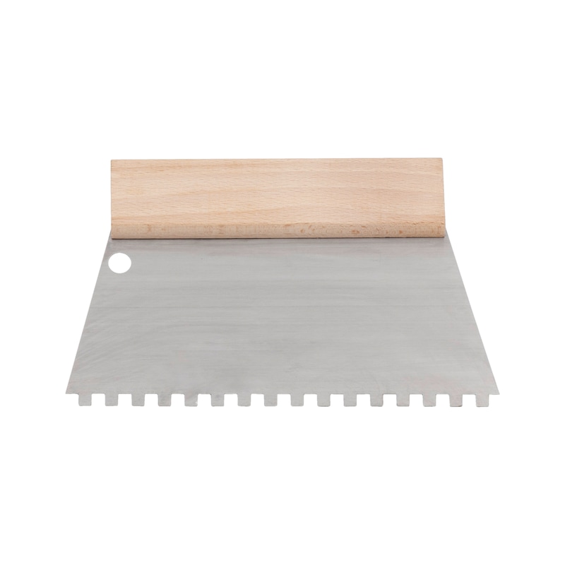Spatule à colle crantée / dentée