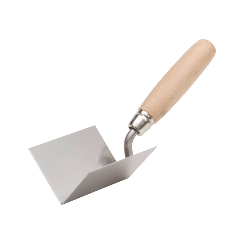 Truelle / spatule d'angle pour plâtrage des coins