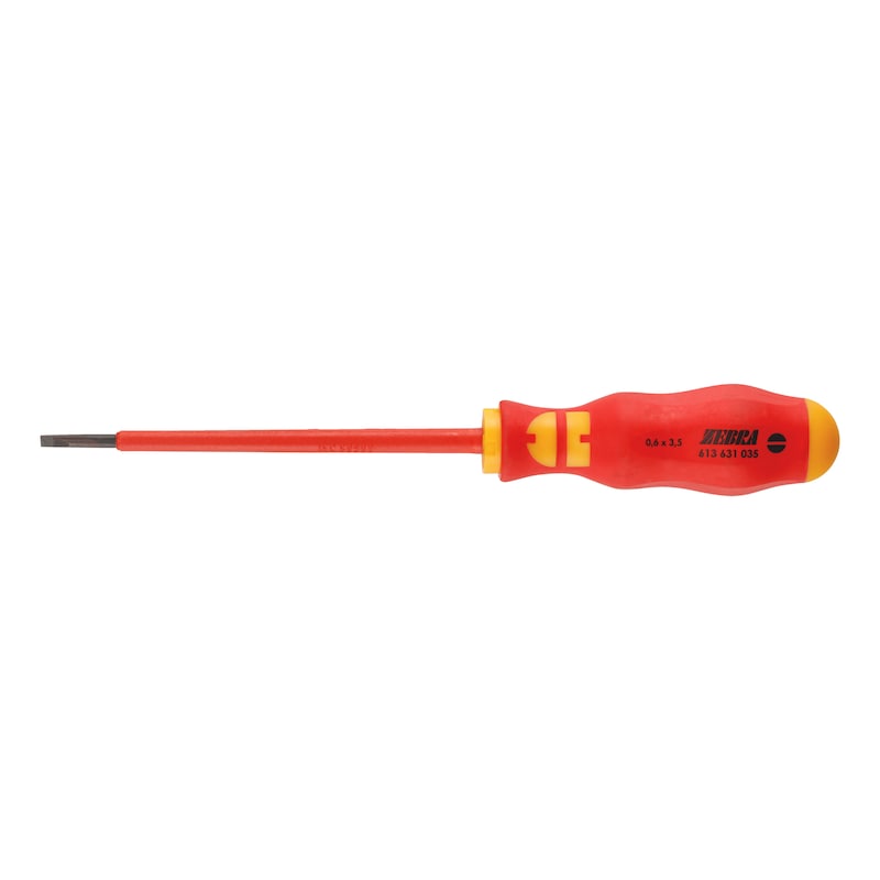 
VDE screwdriver, flat slotted
