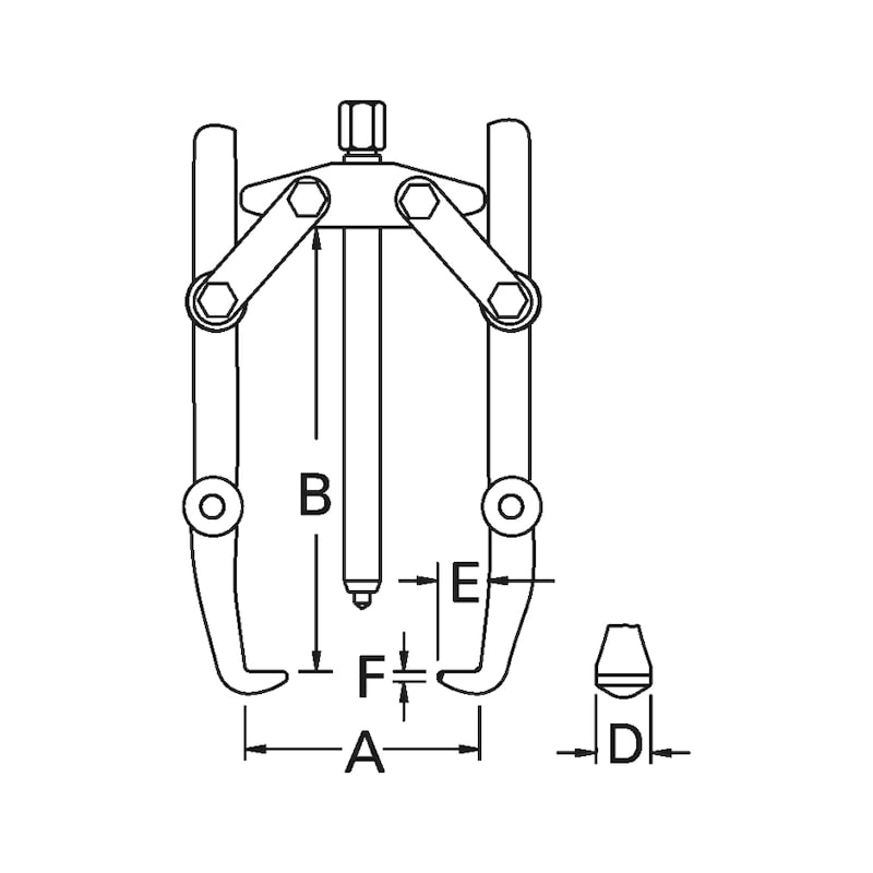 Buy Extractor two-arm adjustable online