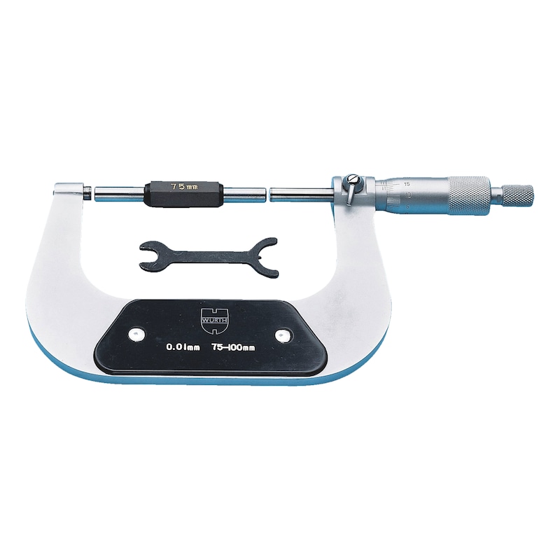 
Micrometer with reference dimension
