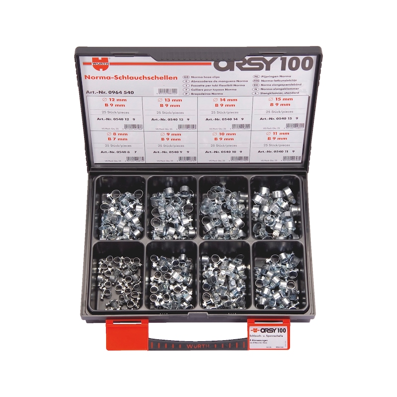 Kraftmann-Assortimento di copiglie, 88138 135 pezzi