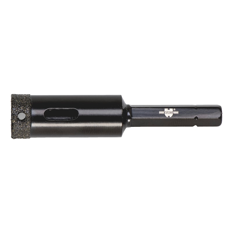 Couronne diamant 1/4 pour carrelage et matériaux durs