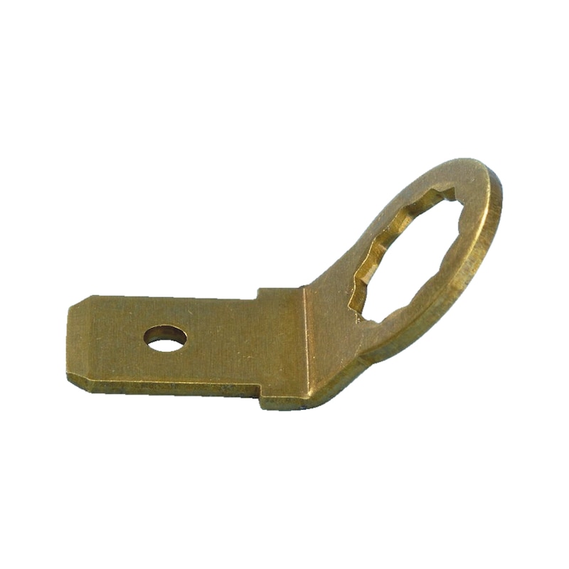 Cosse électrique de masse M6 6,3 x 0,8 mm