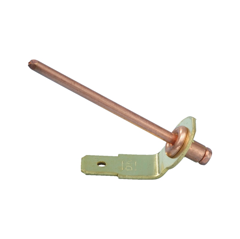 Rivet électrique de masse 6,3 x 0,8 mm