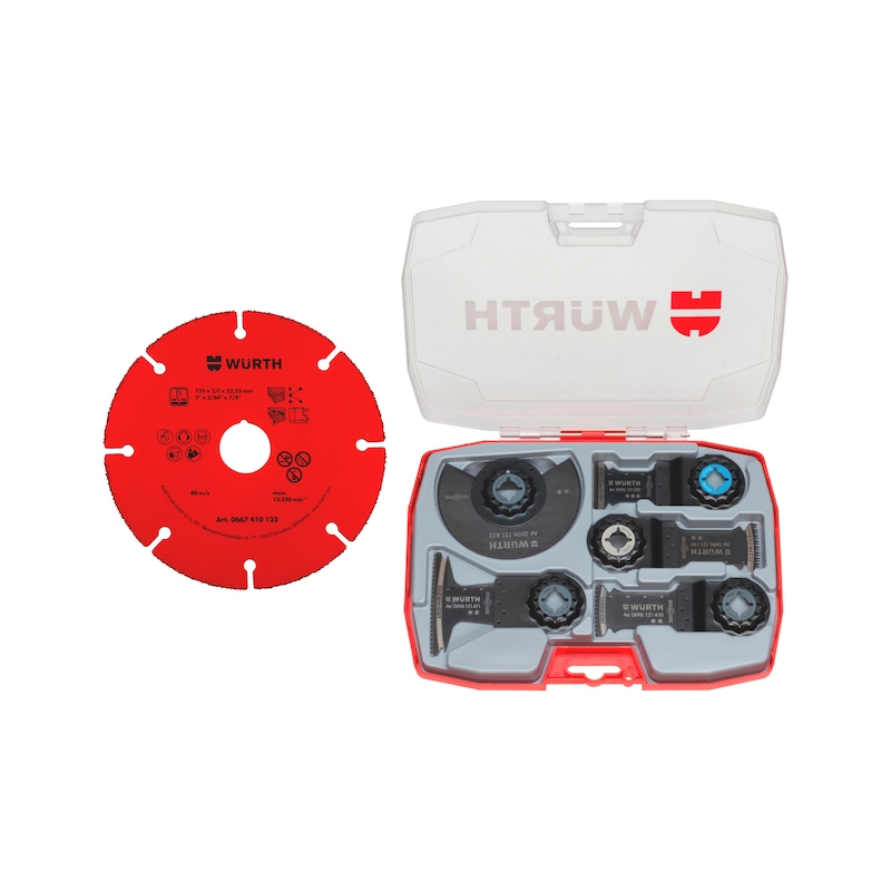 Lot de lames de scie Starlock pour couteau multi-usage - 22 pcs