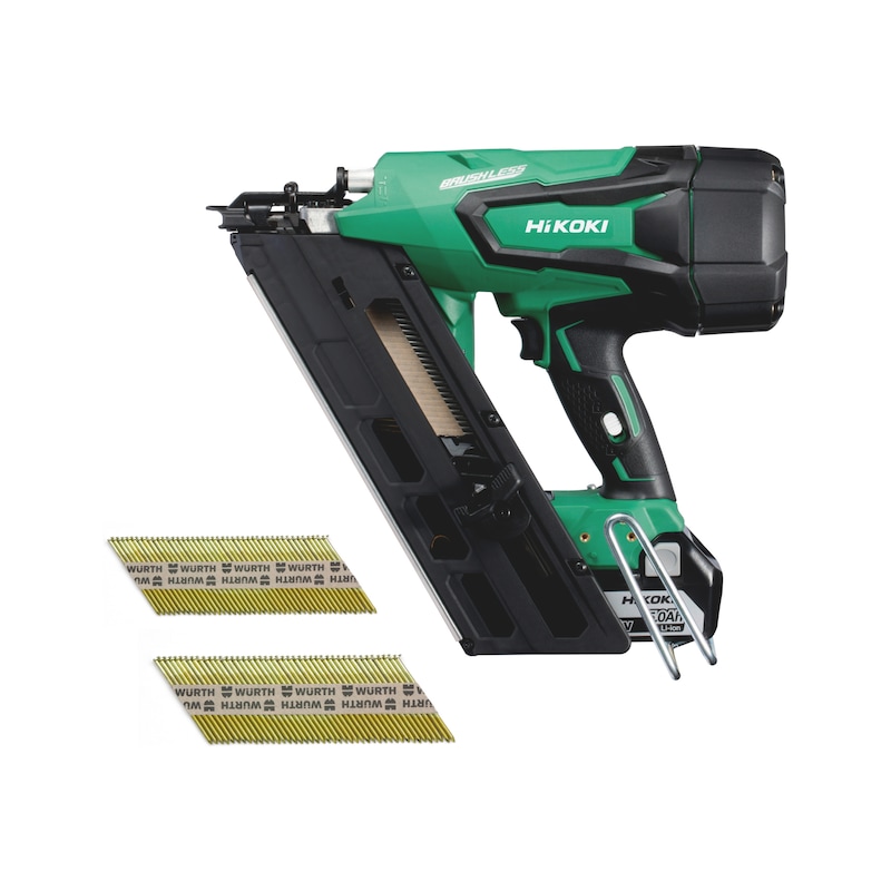 Kit de cloueur sans fil HiKOKI et pointes 70/90 mm - 4401 pcs