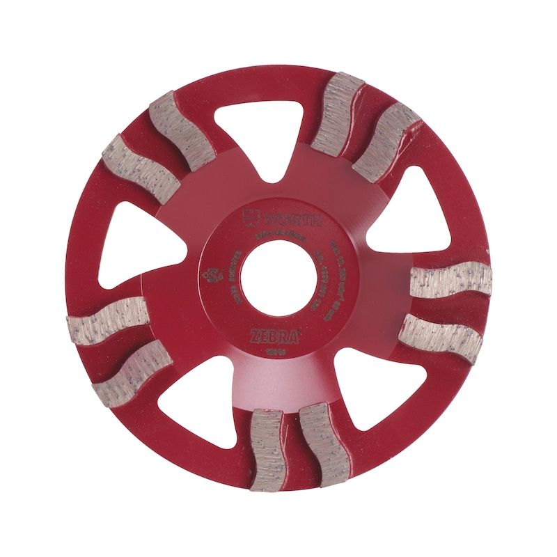 Meule boisseau diamant abrasive pour béton/brique