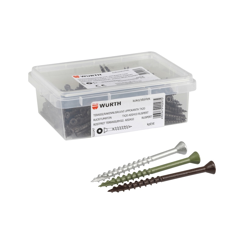 WÜBAU AISI410, 60 astetta pieni uppok., TX