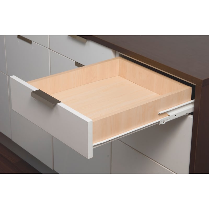 Coulisse à galet extension intégrale RFX40 pour tiroir