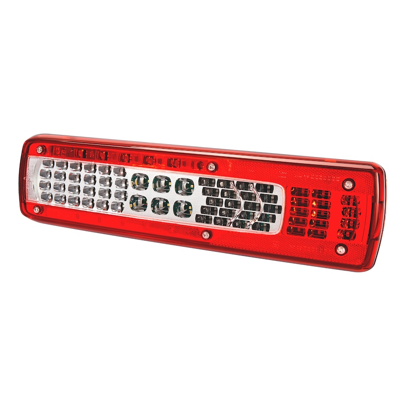 Feu arrière LED 9 chambres LC 9 avec cabochon pour camion
