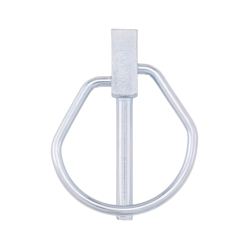Goupille clips - DIN 11023 - acier zingué (A2K)