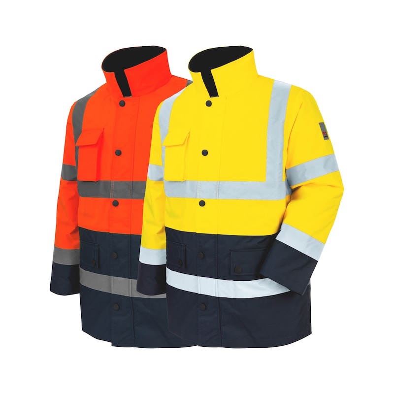 Parka haute visibilité LUMEN - imperméable et chaude