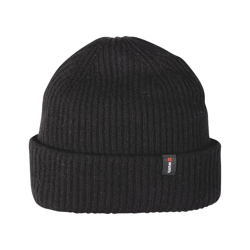 Merinovillapipo musta