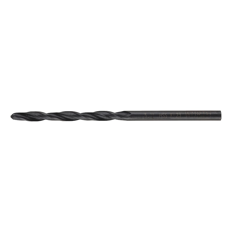 BOHRCRAFT Spiralbohrer HSS, Ø 2 Mm, 10 Stück – DIN338RN, Für Stahl & Metall
