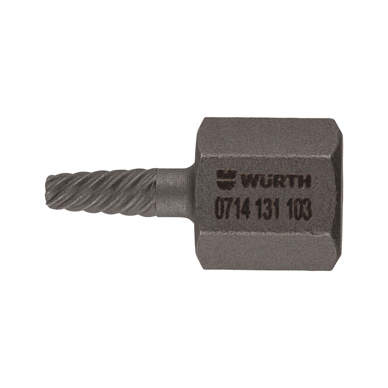 Extracteur interne hexagonal court pour vis