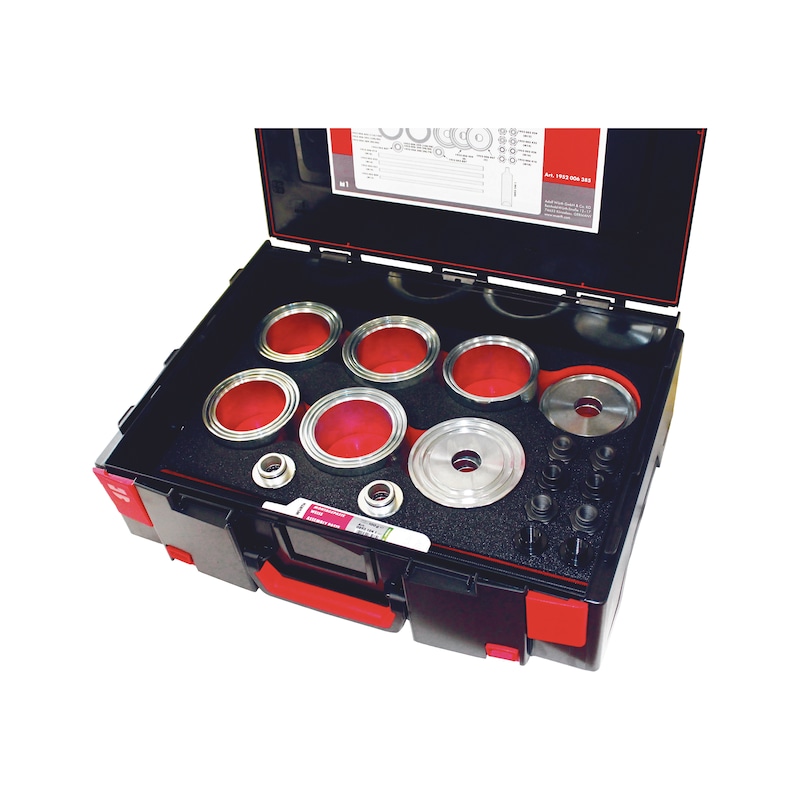 Jeu de broches et douilles pour roulements et bagues - 33 pcs