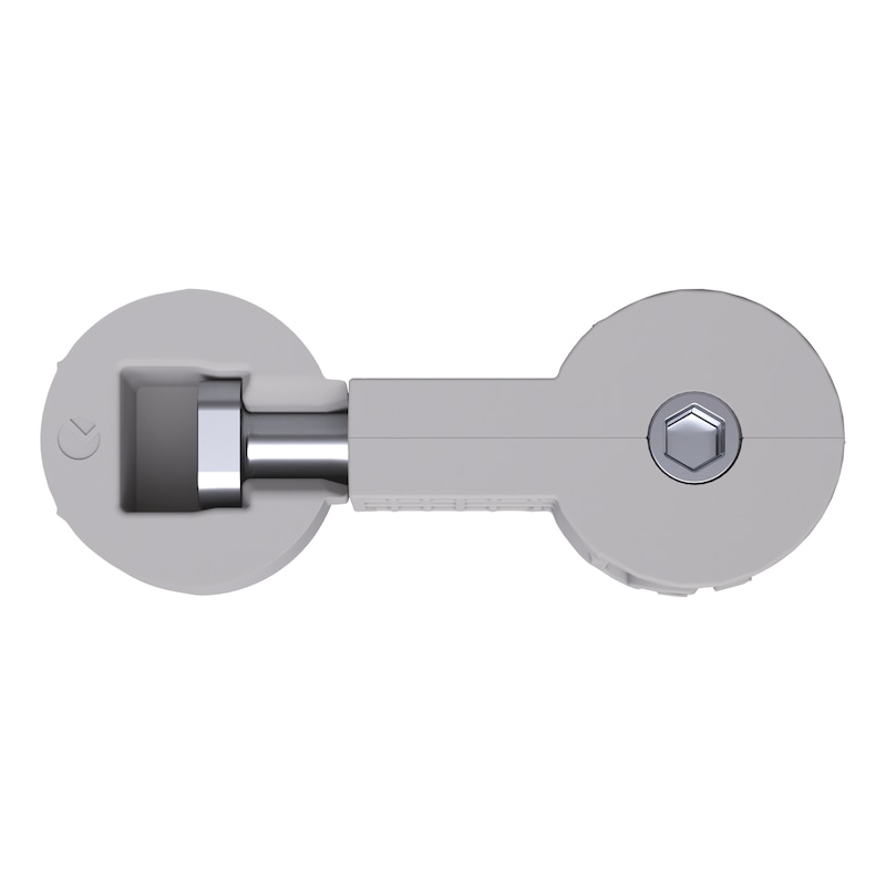 Work-top connector with integrated drive - WRKTPCON-ZD-D35MM-SHORT-W.COUNTERPAR