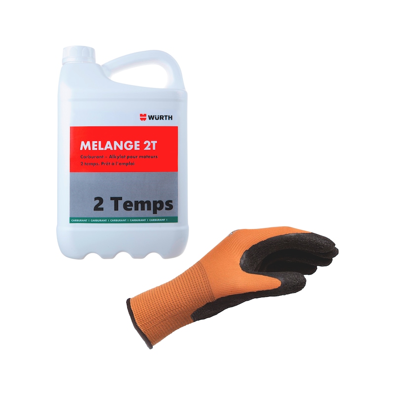 Bidon De Mélange 2 Temps 1,5L Wanjorlay - Avec Marqueurs De Rapport (50:1, 35:1, 30:1, 25:1)