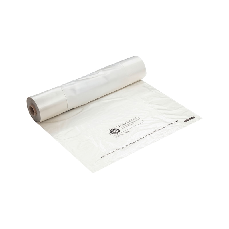 Rengaspussi kierrätettyä PE:tä