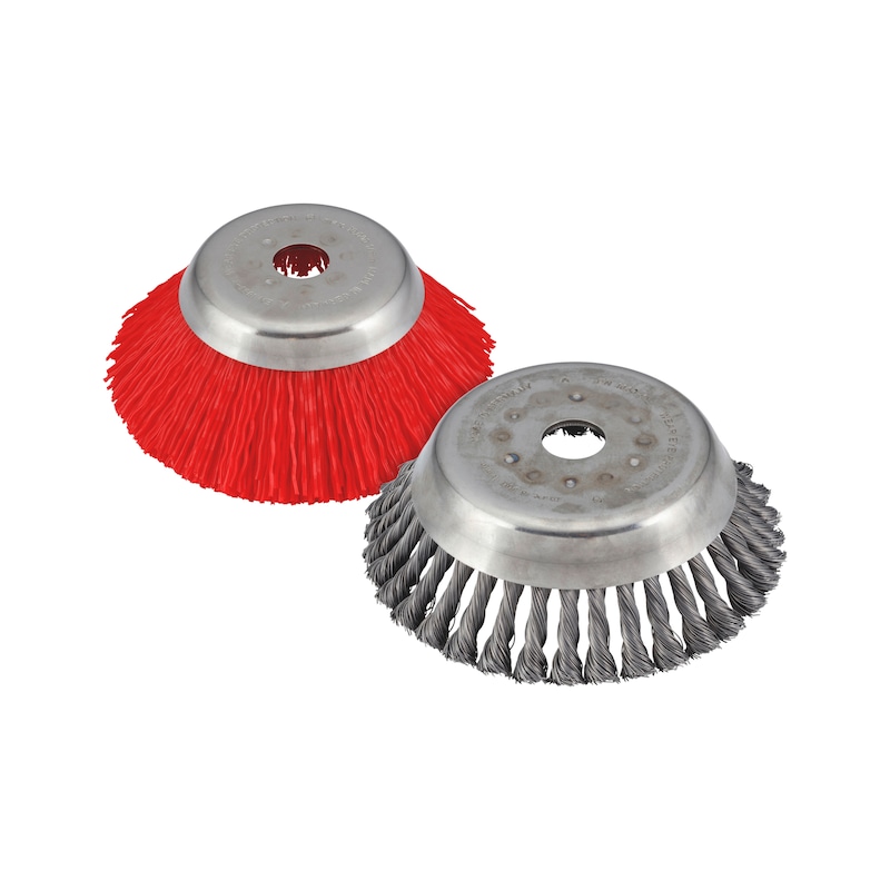 brosse boisseau, à fils torsadés acier 75 mm Bosch pour meuleuse - HD Outillage brosse boisseau, à fils torsadés acier 75 mm Bosch pour meuleuse - HD Outillage