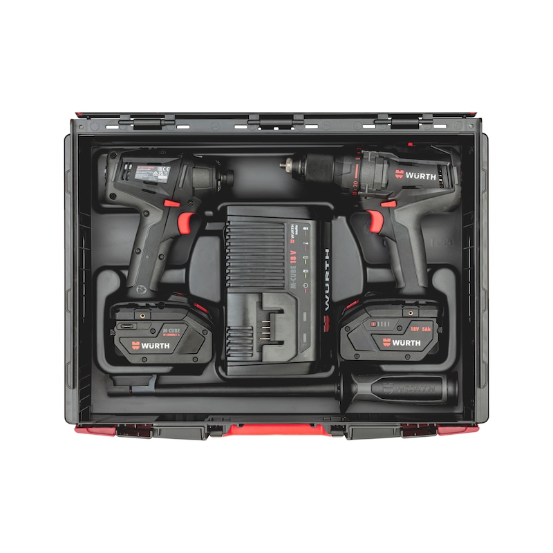 Buy M-CUBE 2in1 ABS 18/ASS 18-1/4 inch case set, 5 pcs online