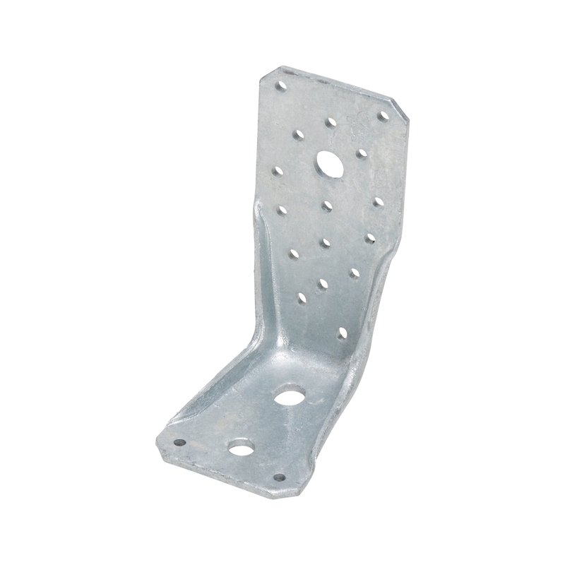 Equerre de fixation bois sur béton/acier - type V épaisseur 4mm