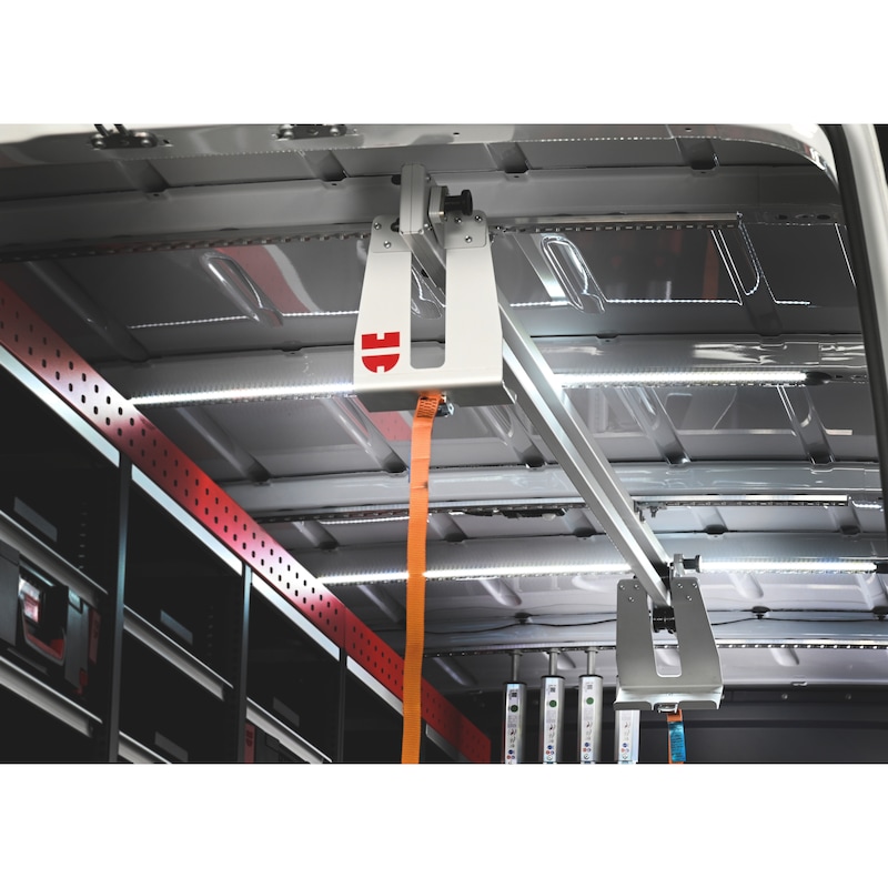 Kit de porte-échelle intérieur pour véhicule utilitaire