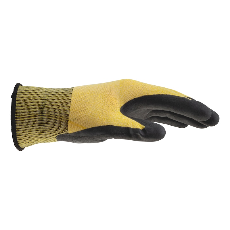 SiTech Five-finger glove, latex, with wrist cuff - L - pair
