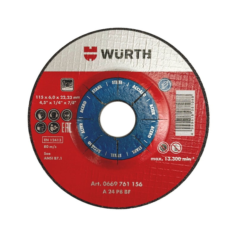 
Grinding disc For steel
