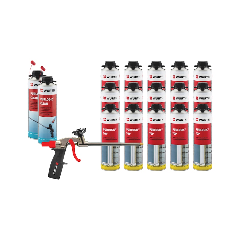 PURLOGIC<SUP>®</SUP> Top Starter Set - WSP-GUNFM-1C-SET-PURLOGIC-TOP/CLEAN-18PC