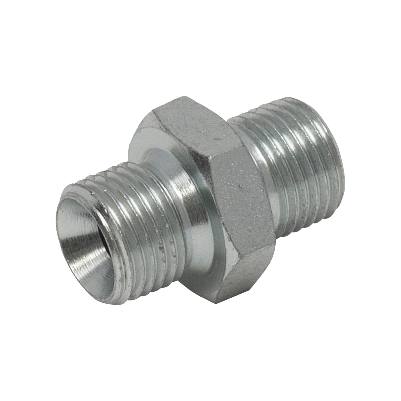 RUBINETTO METRICO M16 x 1,25 H2 spina filettata mano destra rivestita a