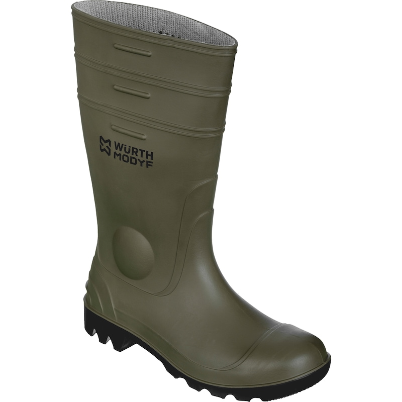 Bottes de sécurité vertes Wellington S5 Gorex - T36 à 47