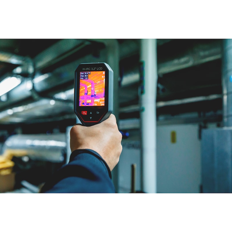 Irc Camera Caméra thermique infra-rouge W-IRC 3,2 LCD - haute résolution | WURTH