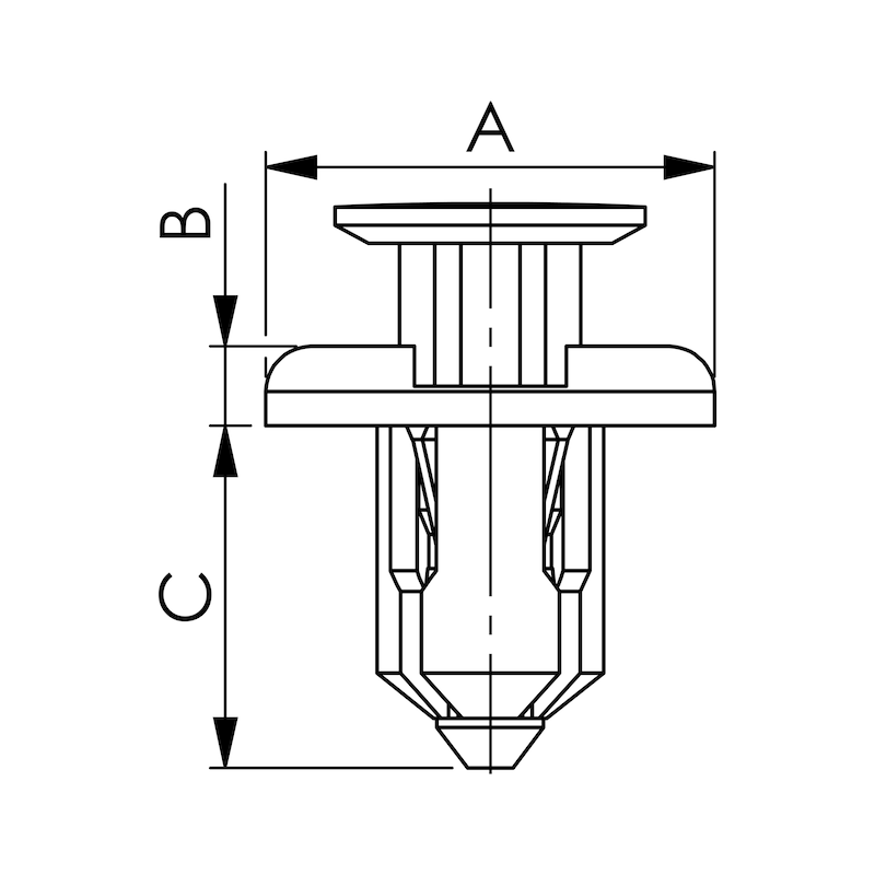 Buy Push-in rivet type 2 online