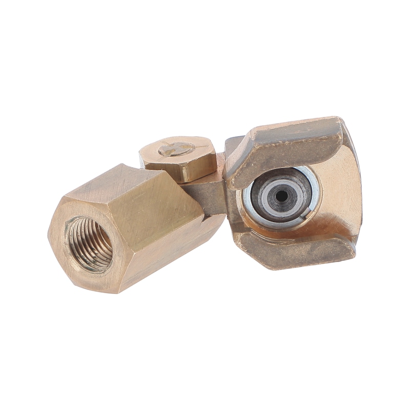 Agrafe articulée pour graisseur tête plate et pompe à graisse