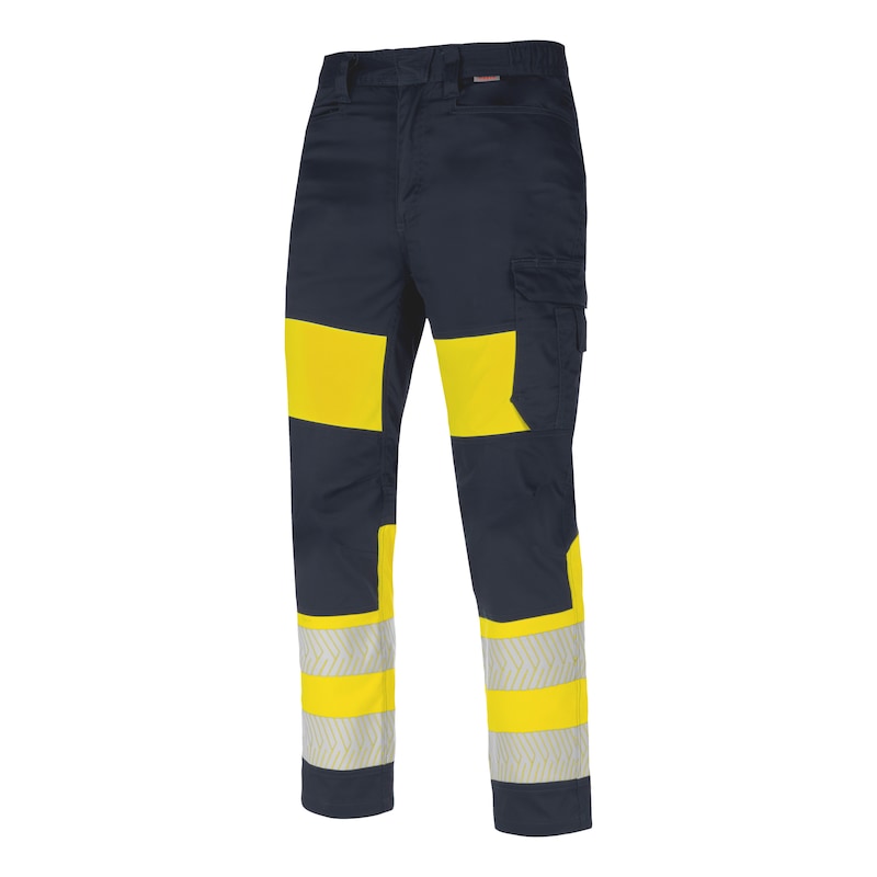 Pantalon de travail haute visibilité Fluo One Jaune/Marine