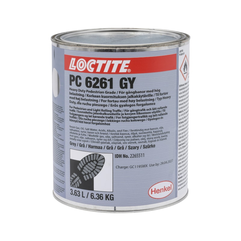 Liukuestepinnoite, jalankulku, LOCTITE
